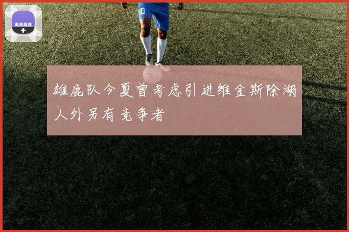 雄鹿队今夏曾考虑引进维金斯除湖人外另有竞争者